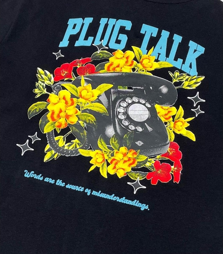 Civilized Plug Talk T-shirt (Black)