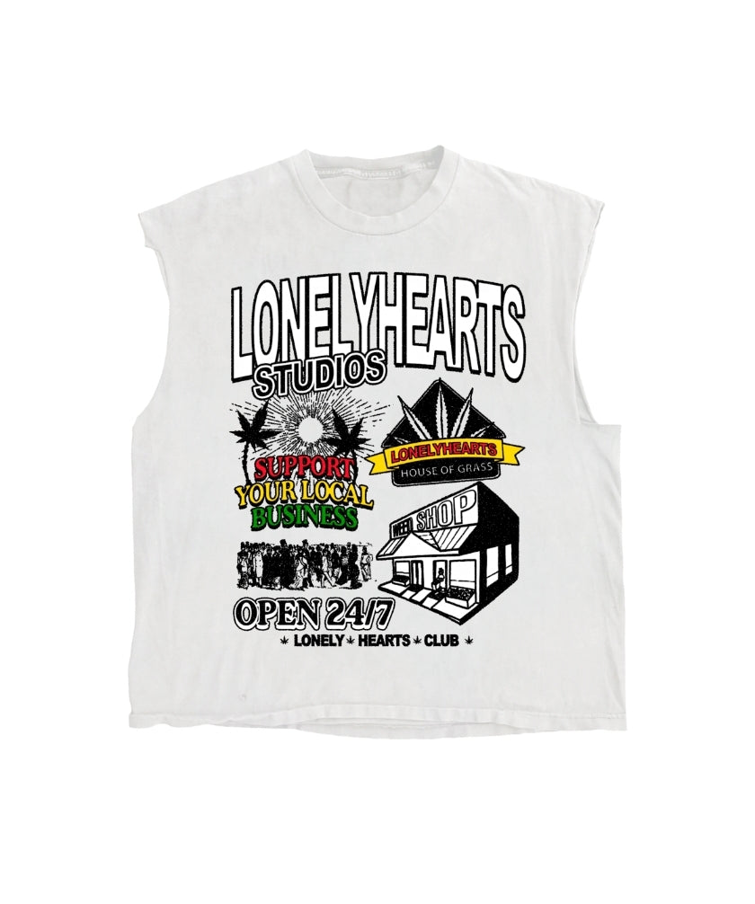 Lonely Hearts Club House Of Grass Sleeveless T-shirt