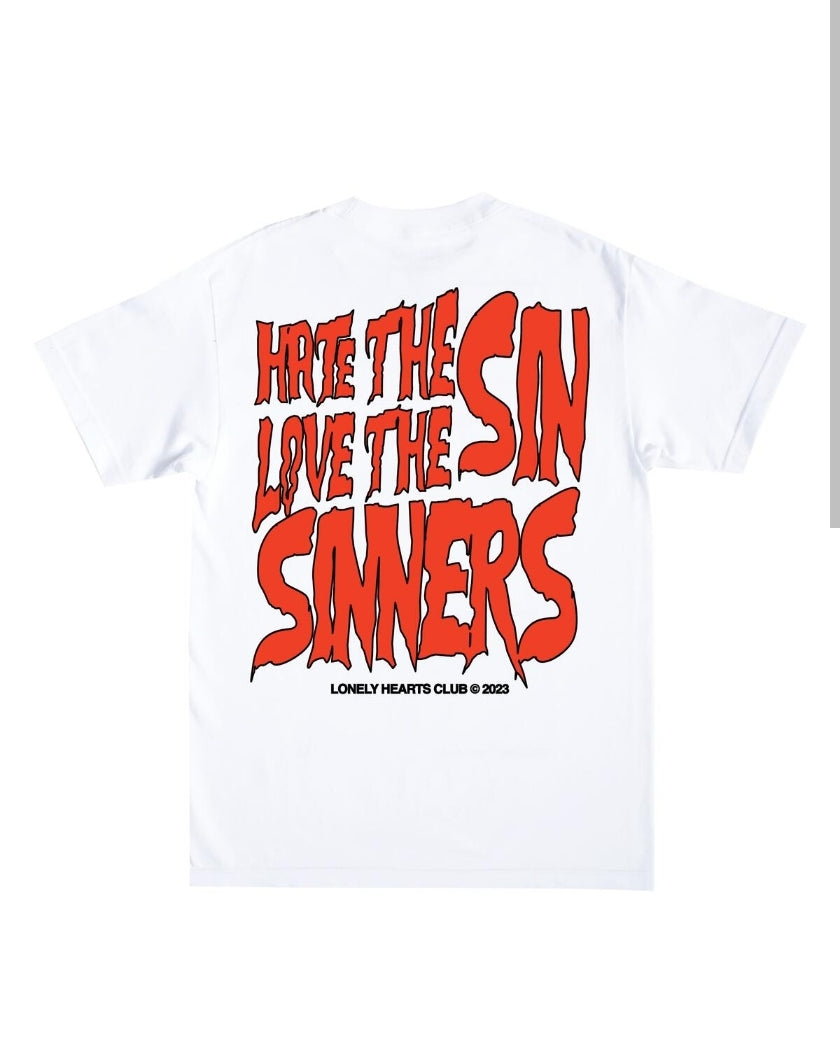 Lonely Hearts Club Sinners T-shirt