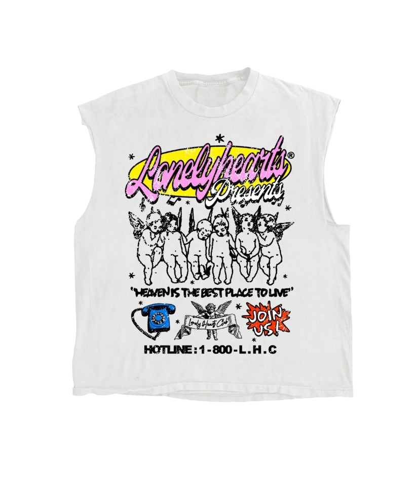 Lonely Hearts Club Heaven Is Yours Sleeveless T-shirt