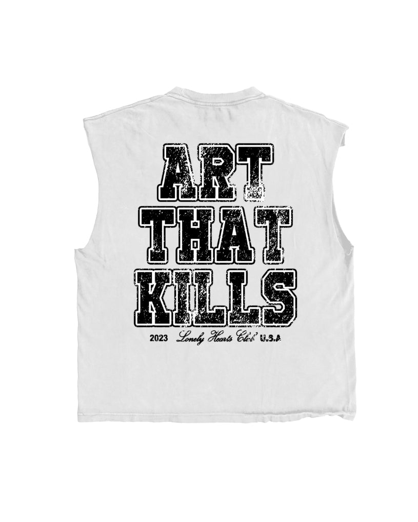 Lonely Hearts Club Art That Kills Sleeveless T-shirt