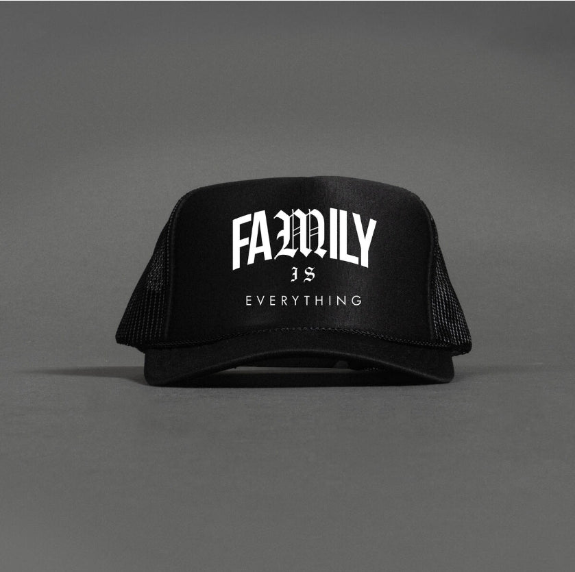 Hasta Muerte Family is Everything Kids Trucker