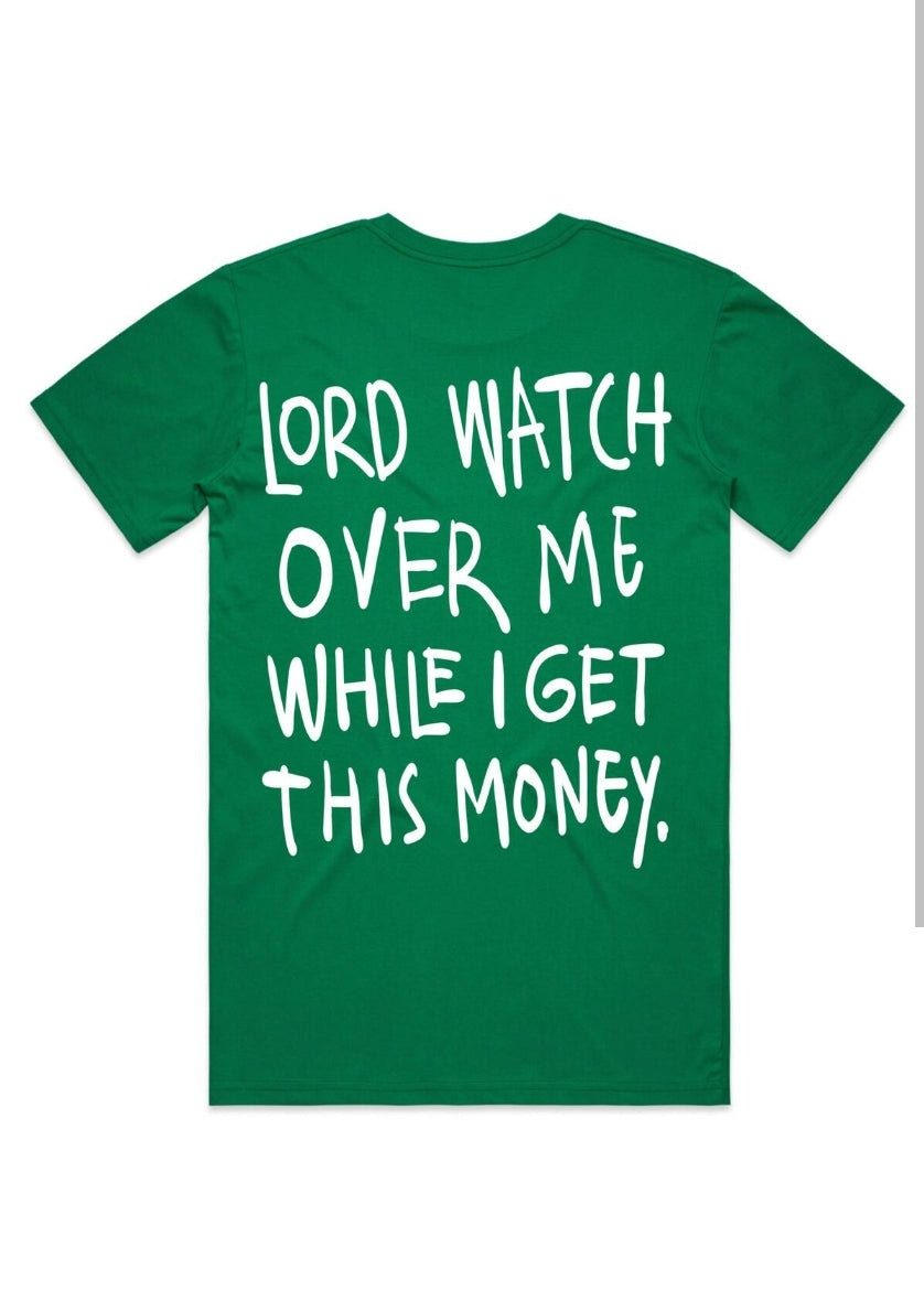 Murda Crue Watch Over Me T-shirt (Green)