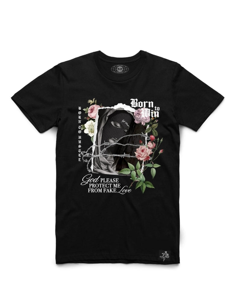 Hasta Muerte Born To Win Barb T-shirt