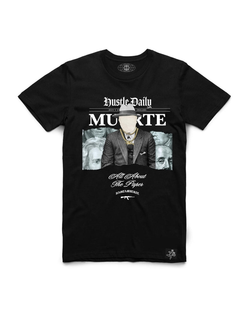 Hasta Muerte Faceless Paper T-shirt