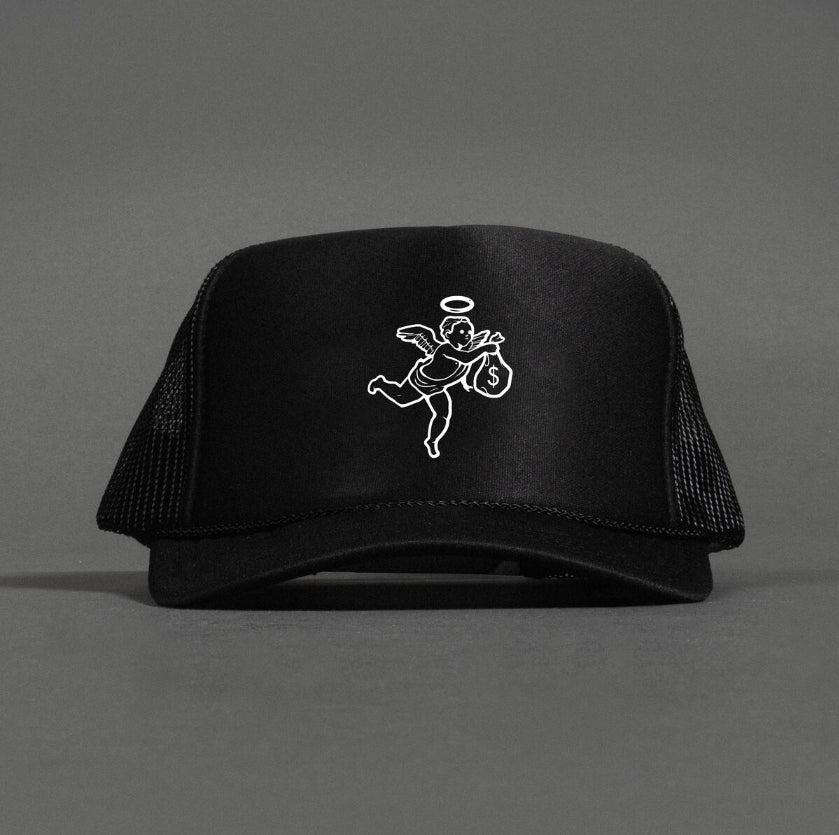 Hasta Muerte Classic Logo Kids Trucker