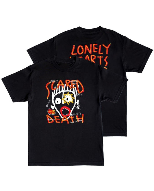 Lonely Hearts Club Scared To Death T-shirt