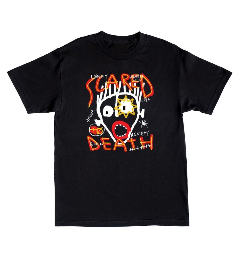 Lonely Hearts Club Scared To Death T-shirt