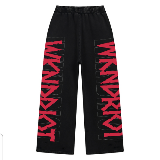 Wknd Riot Shoot For The Stars Stacked Sweatpants