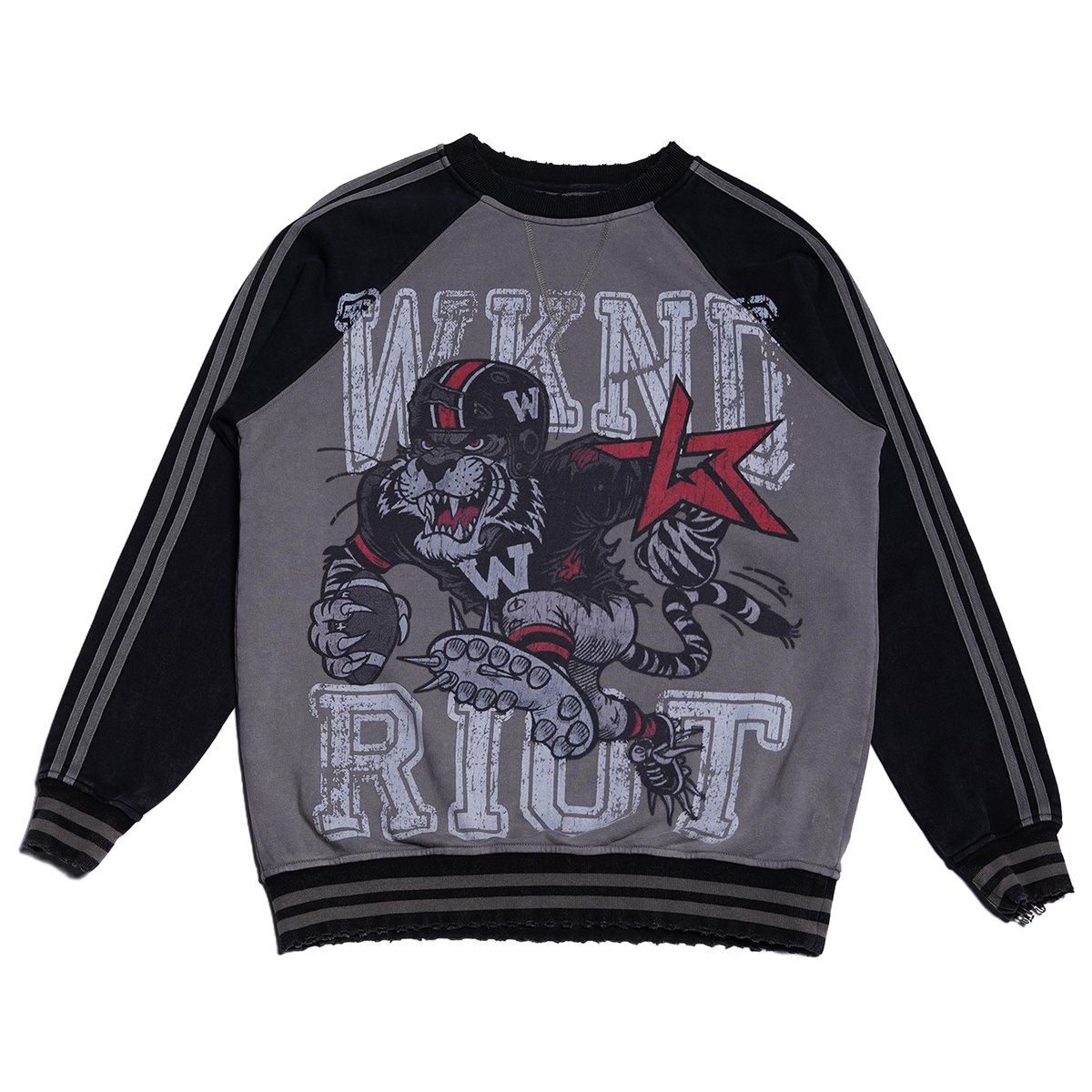 Wknd Riot 4th & Goal Luxury Crew Neck