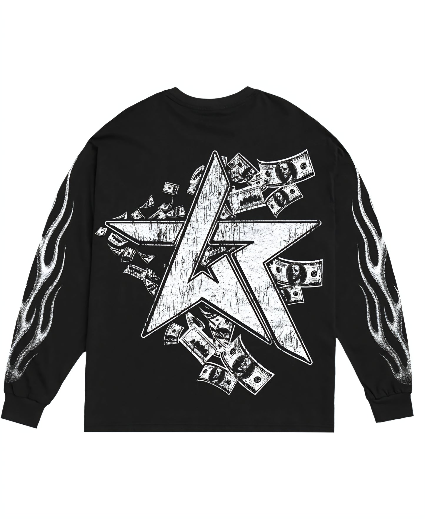 Wknd Riot Money Talks Long Sleeve T-shirt