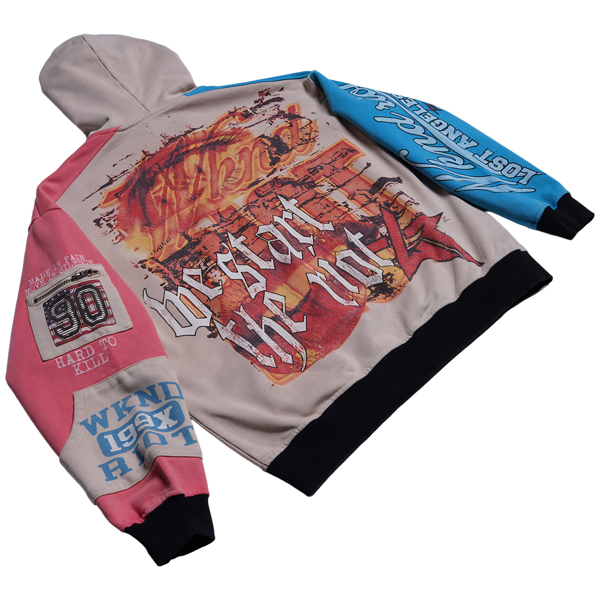Wknd Riot Built 2 Last Zip Up Hoodie