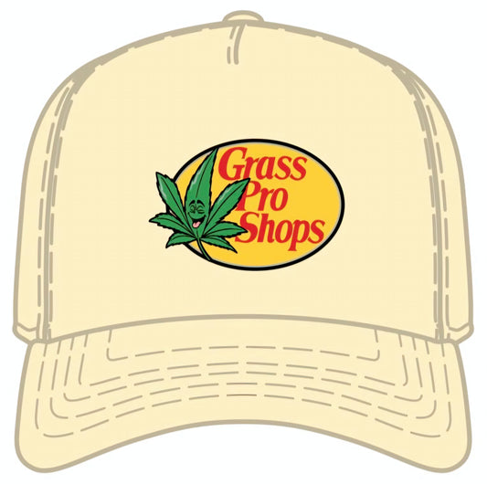 Grass Pro Snapback Hat (Ivory)