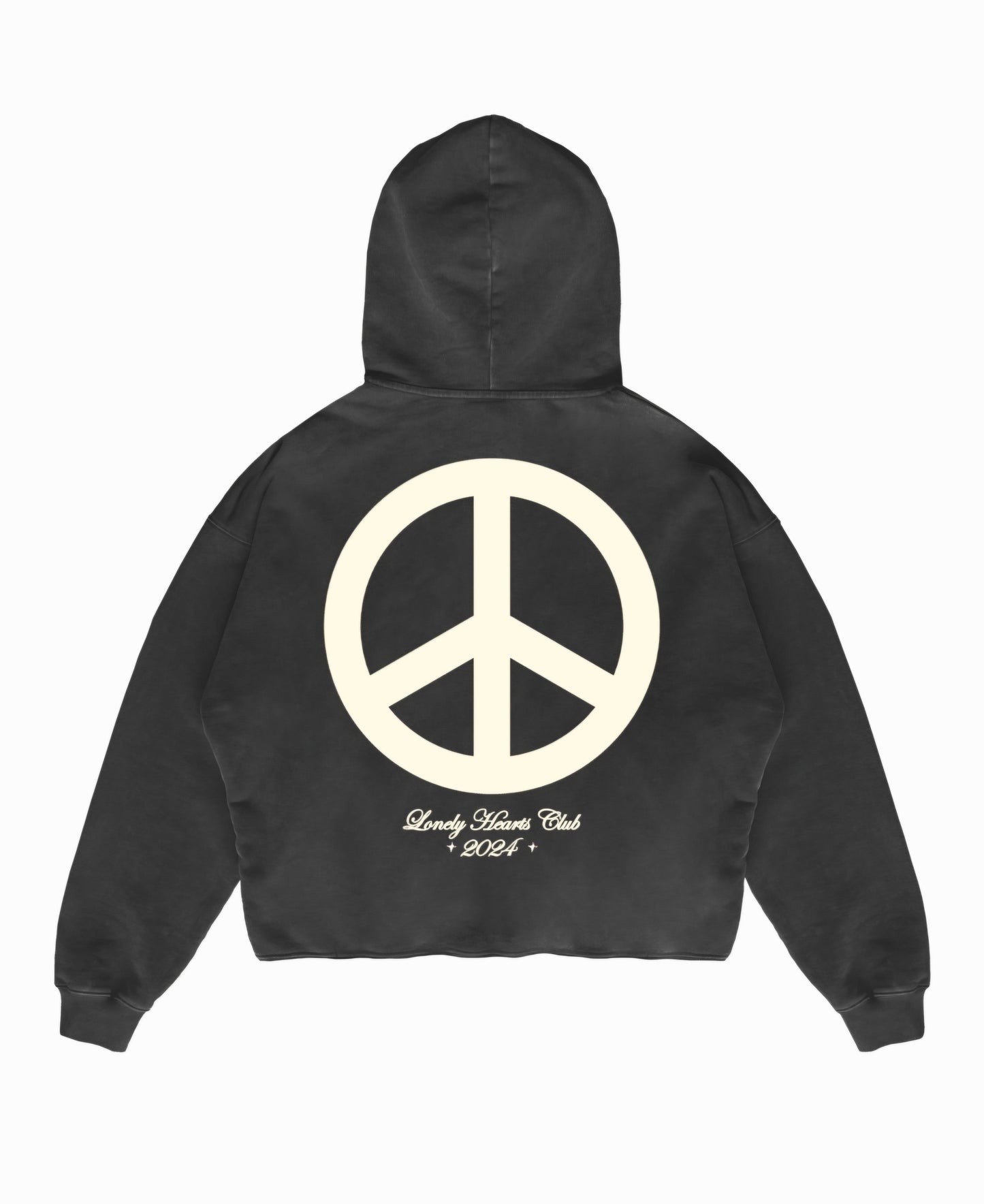 Lonely Hearts Club Inner Peace Premium Cropped Hoodie