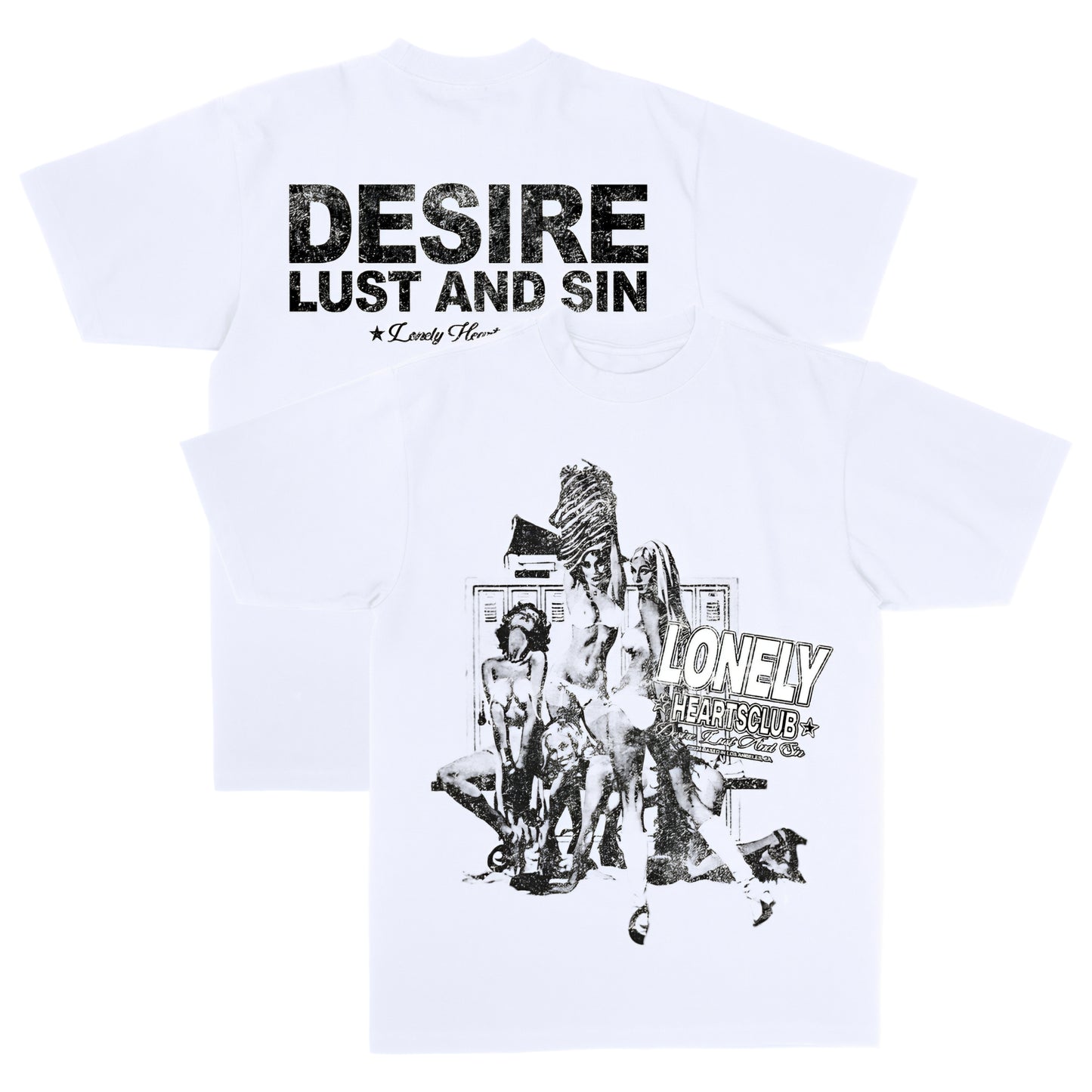 Lonely Hearts Club Desire Lust Sin Premium T-shirt