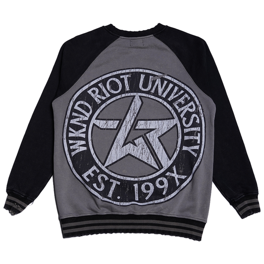 Wknd Riot 4th & Goal Luxury Crew Neck
