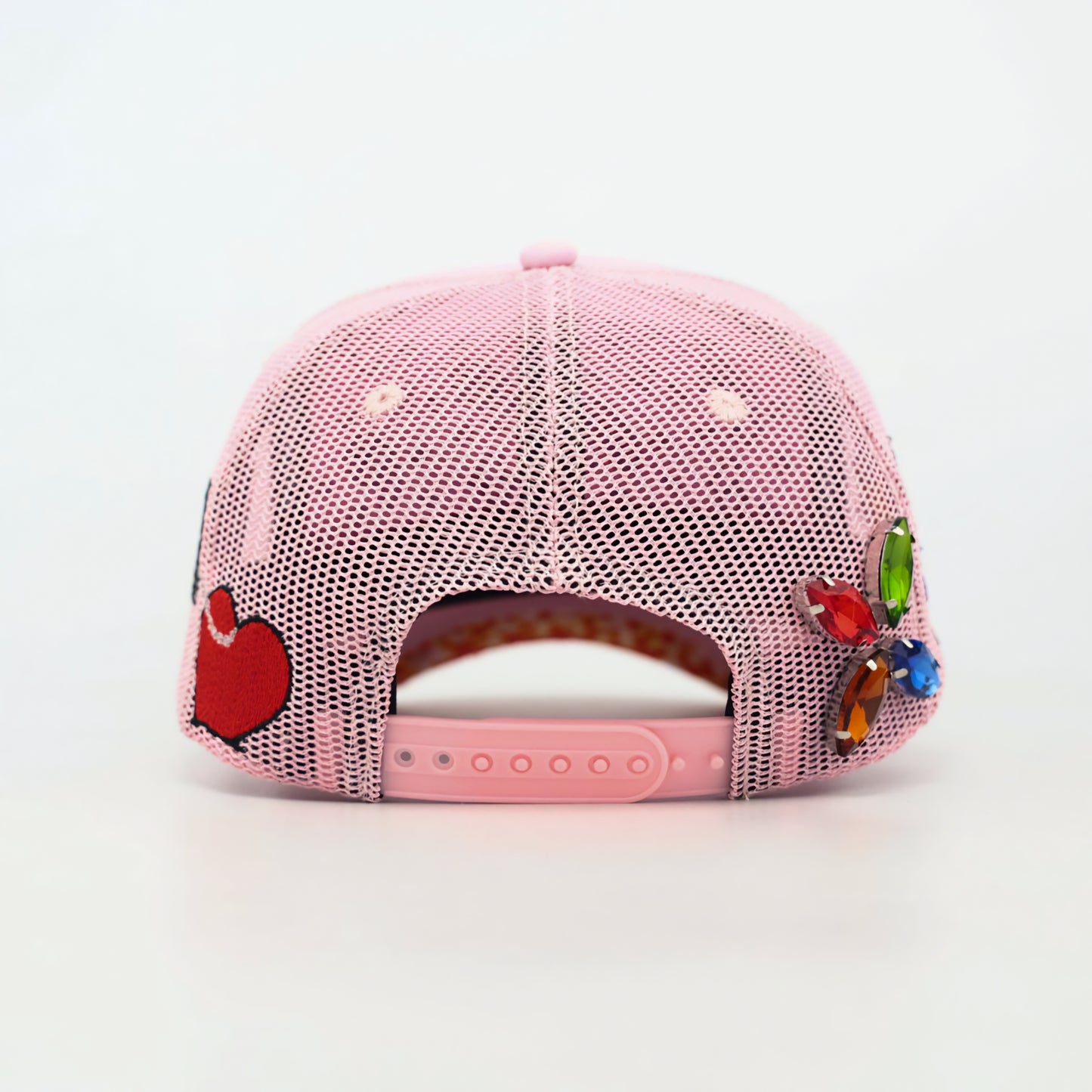 Toxicity Trouble In Paradise Rhinestone & Pearls Trucker Hat
