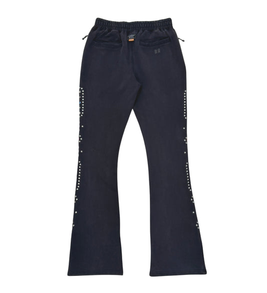 Gunzinii Studded Stacked Sweatpants