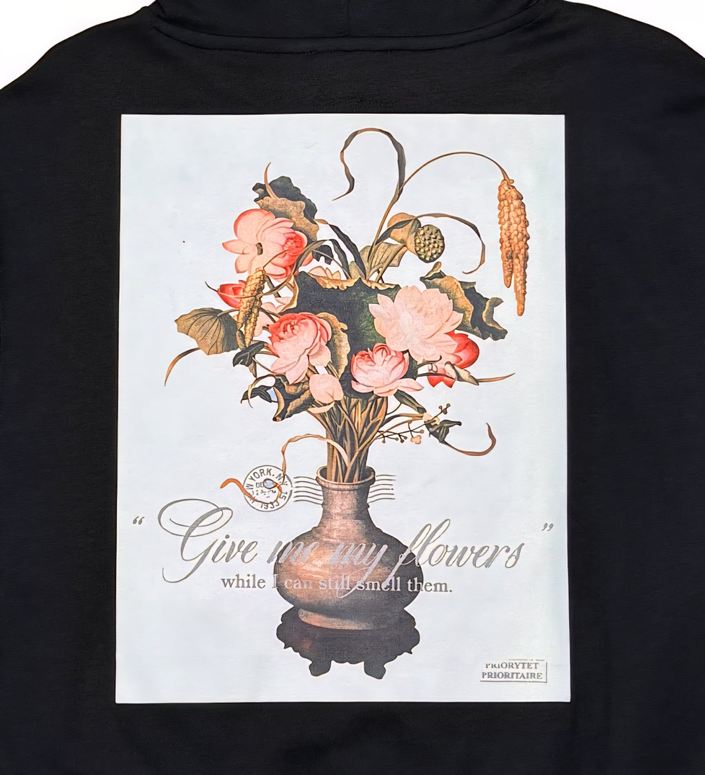 Civilized Give Me My Flowers Hoodie