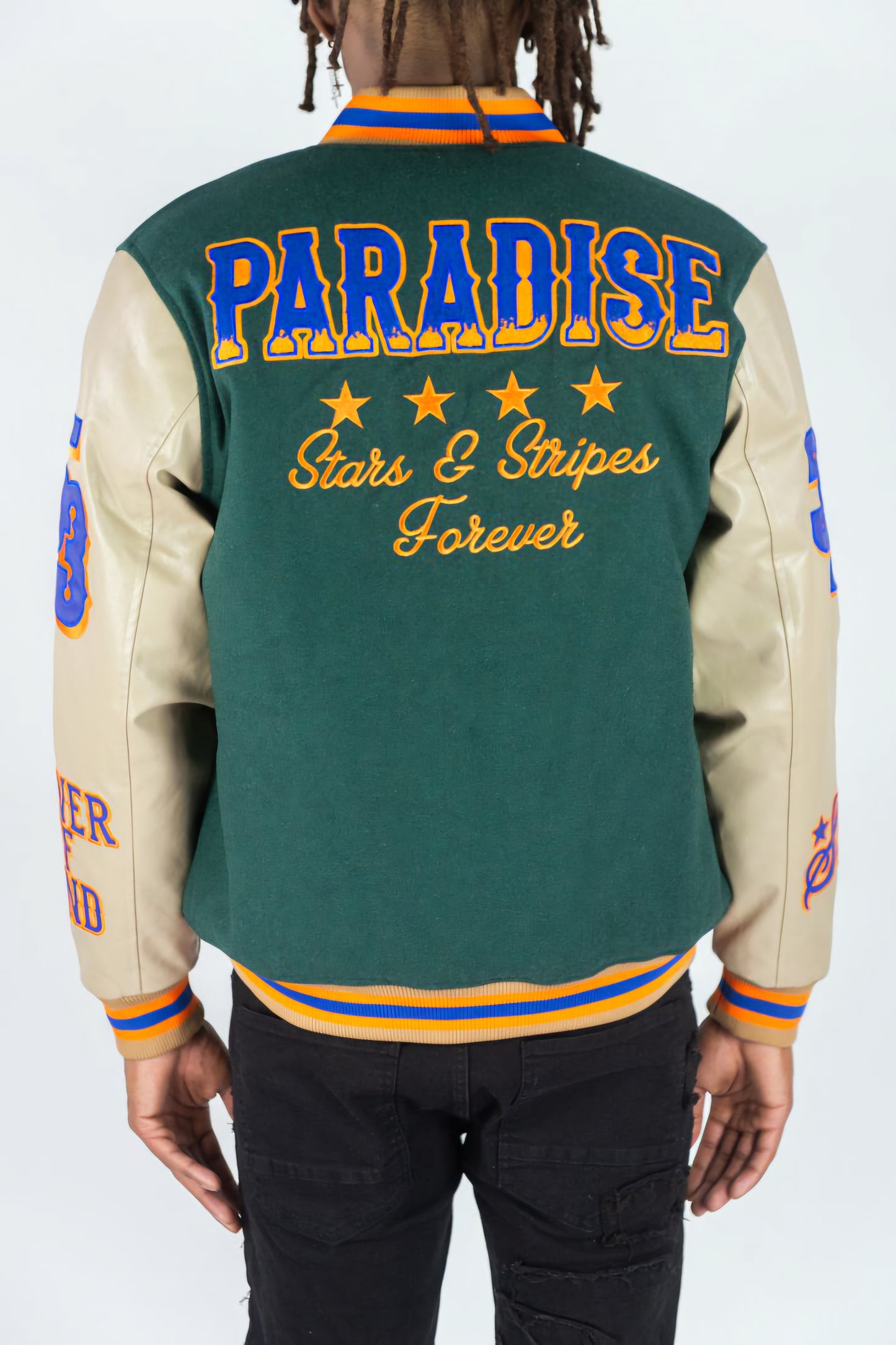 Rebel Minds Fearless Letterman Jacket