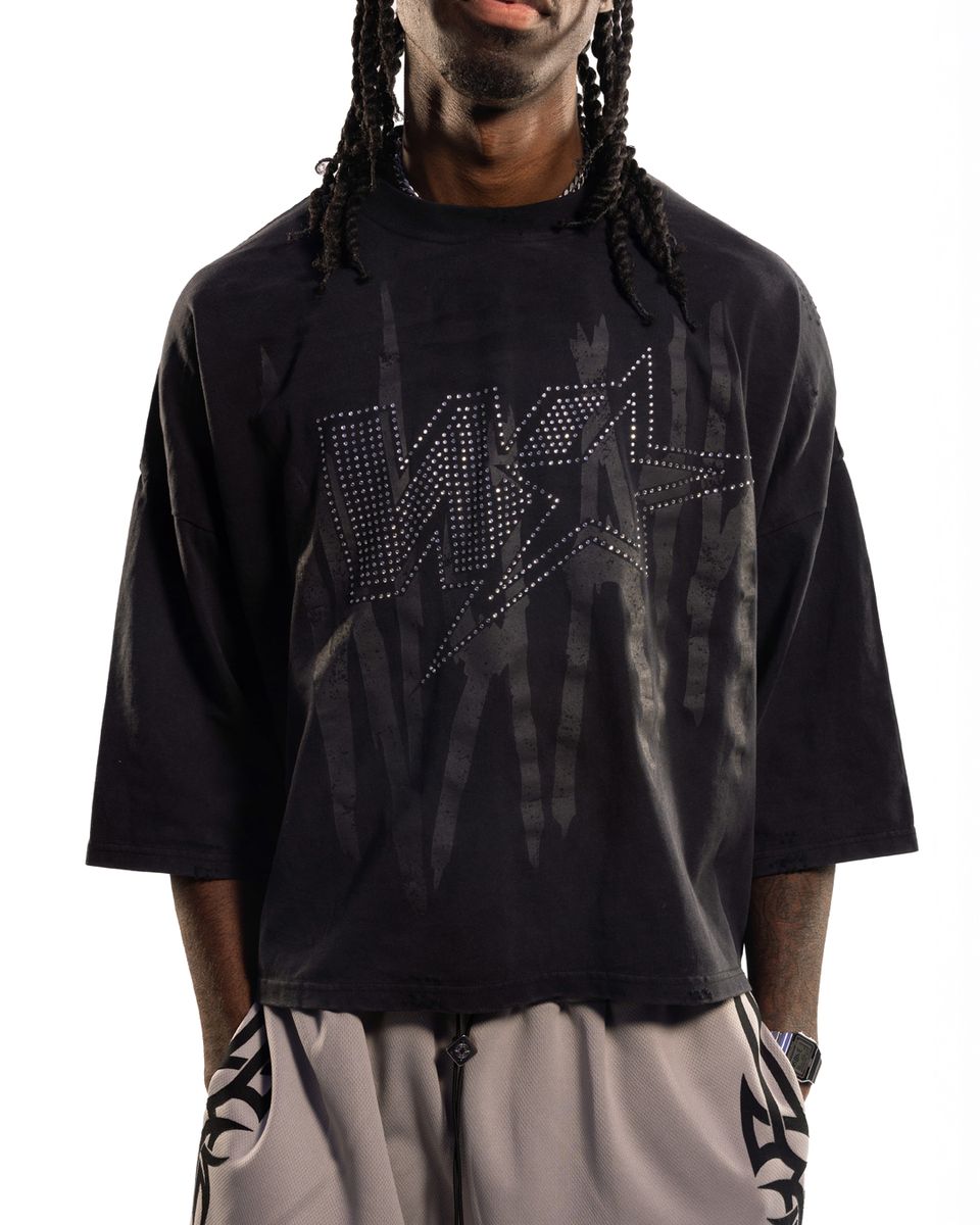 Wrathboy Get Even Rhinestones T-shirt