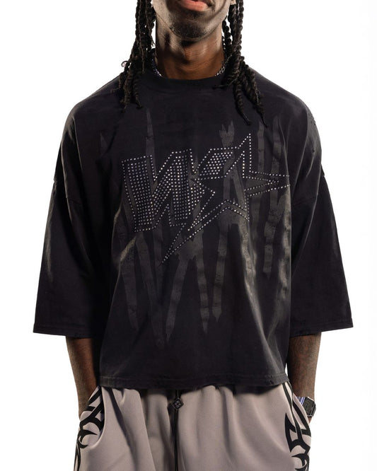 Wrathboy Get Even Rhinestones T-shirt