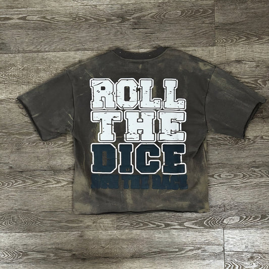 BKYS Roll The Dice Rhinestone Cropped T-shirt