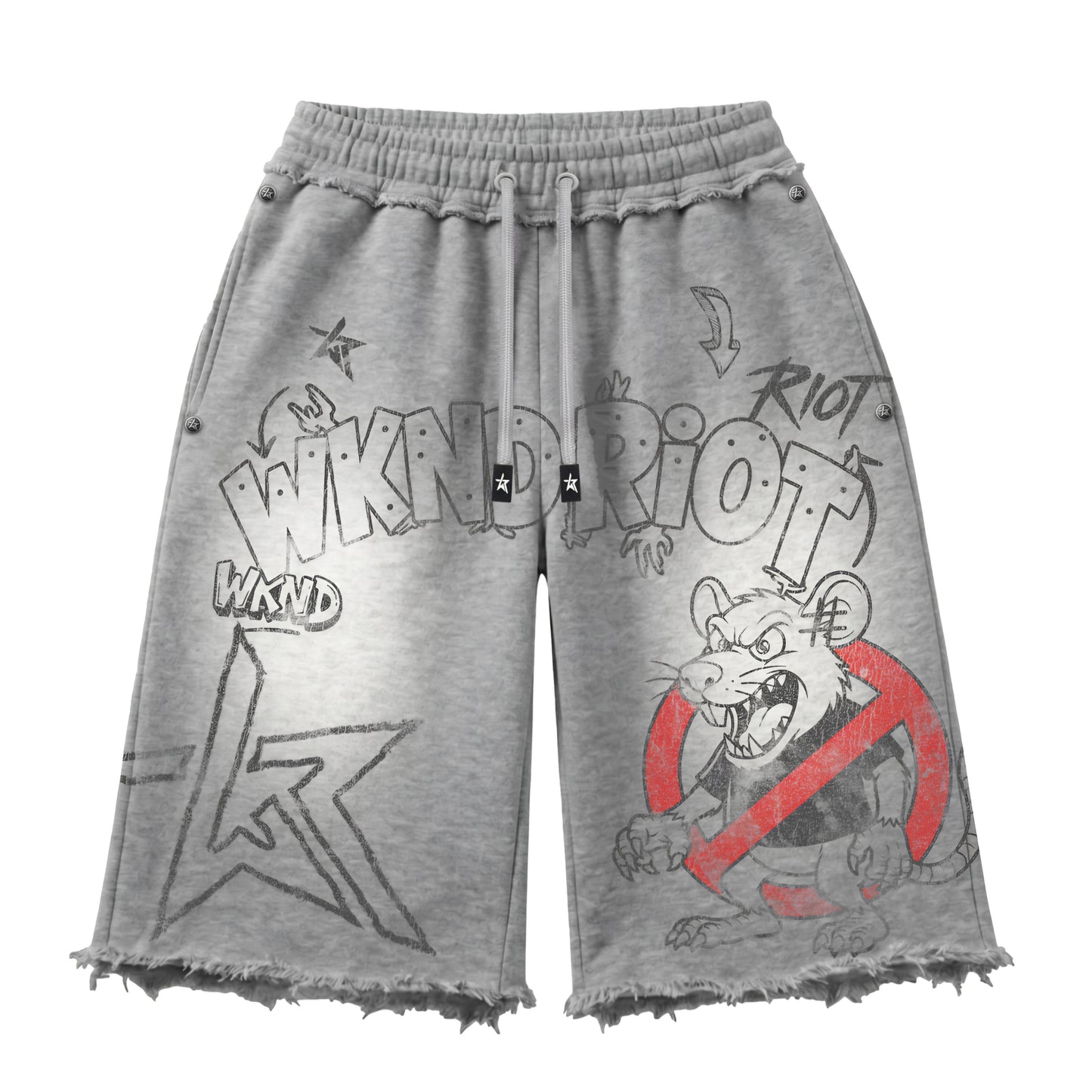 Wknd Riot Beware Of Rats Luxury Baggy