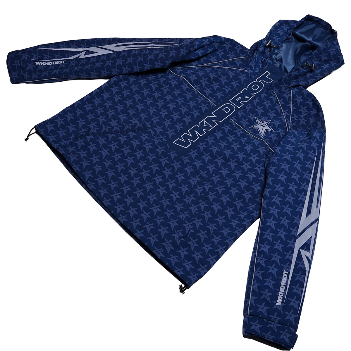 Wknd Riot Windbreaker 3M Reflective Hoodie