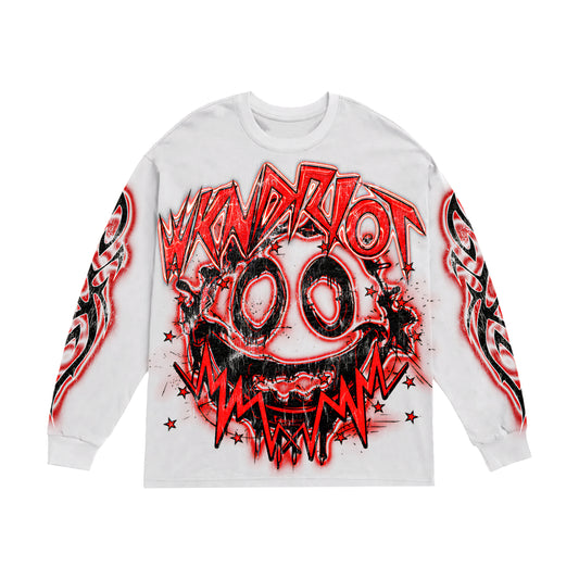 Wknd Riot Smile For Me Longsleeve T-shirt