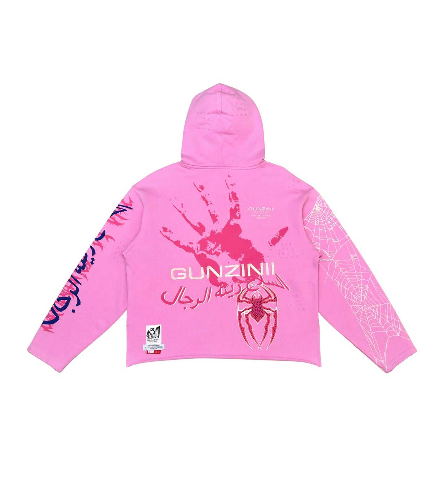 Gunzinii Young Spider Cropped Hoodie