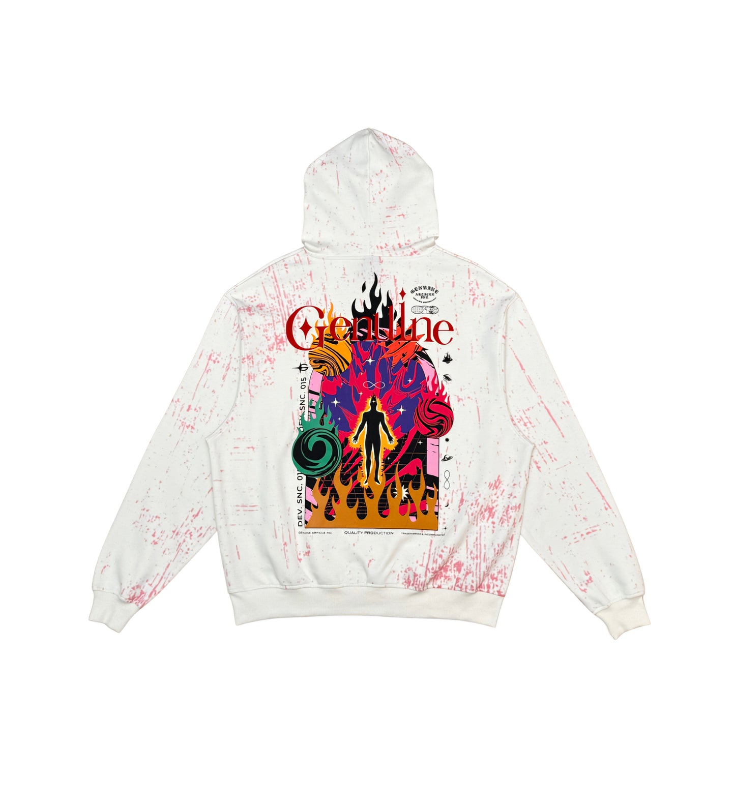 Genuine Colored Universe Hoodie