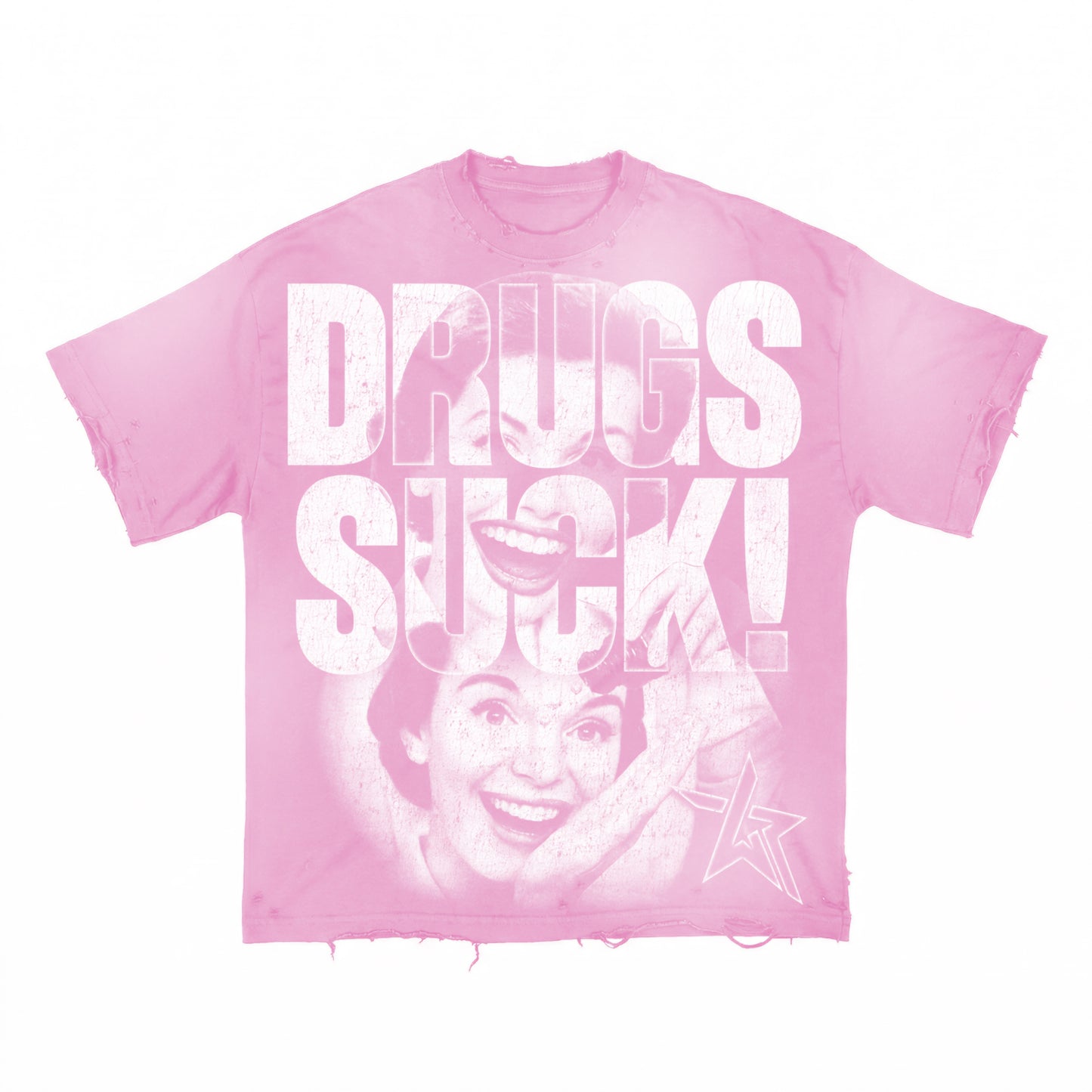 Wknd Riot Drugs Sucks  Luxury T-shirt