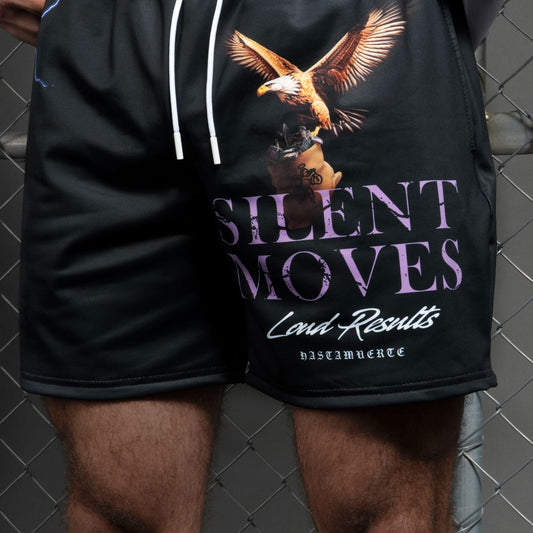 Hasta Muerte Silent Moves Shorts (Black)