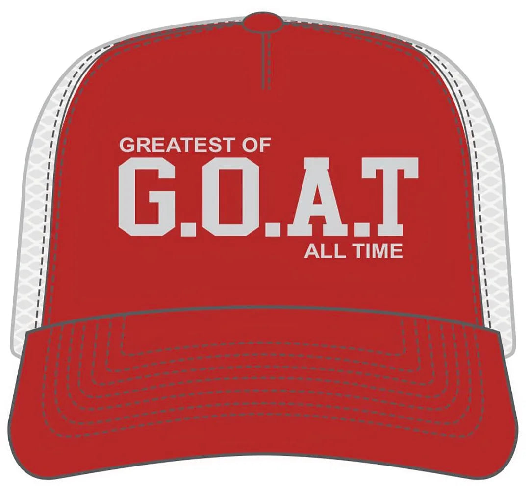 Muka G.O.A.T Trucker Hat (Red)