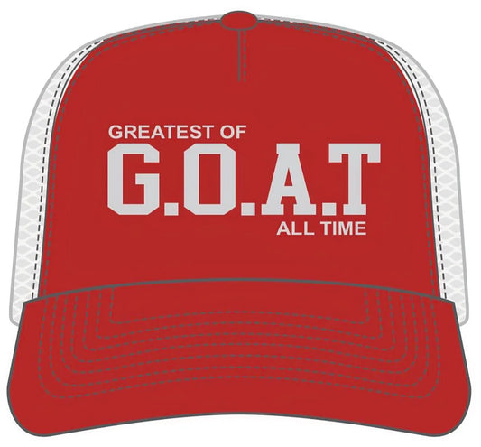 Muka G.O.A.T Trucker Hat (Red)