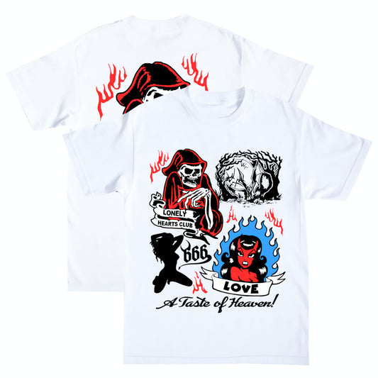 Lonely Hearts Club Grim Reaper T-shirt