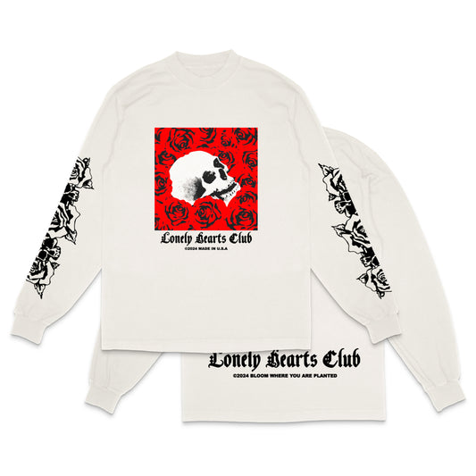 Lonely Hearts Bed Of Roses Premium Long Sleeve