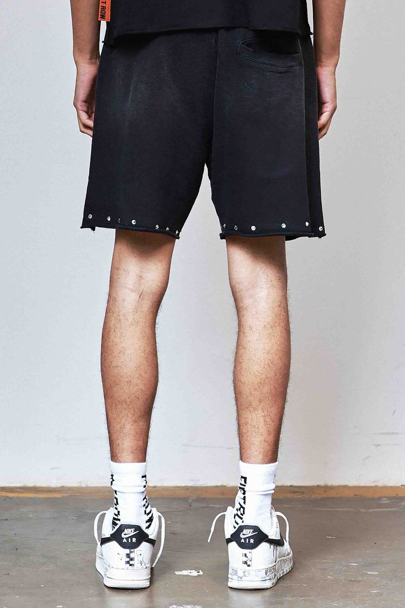 First row Beyond Speed Cropped Rhinestone Shorts
