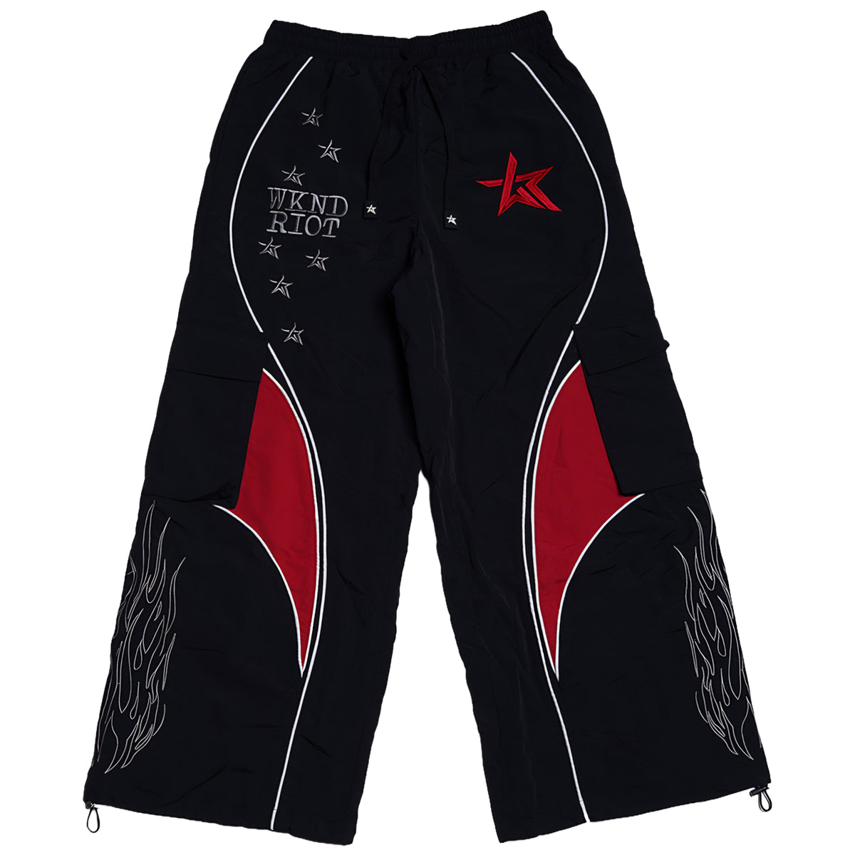 Wknd Riot Embrace The Riot Windbreaker Stacked Pants