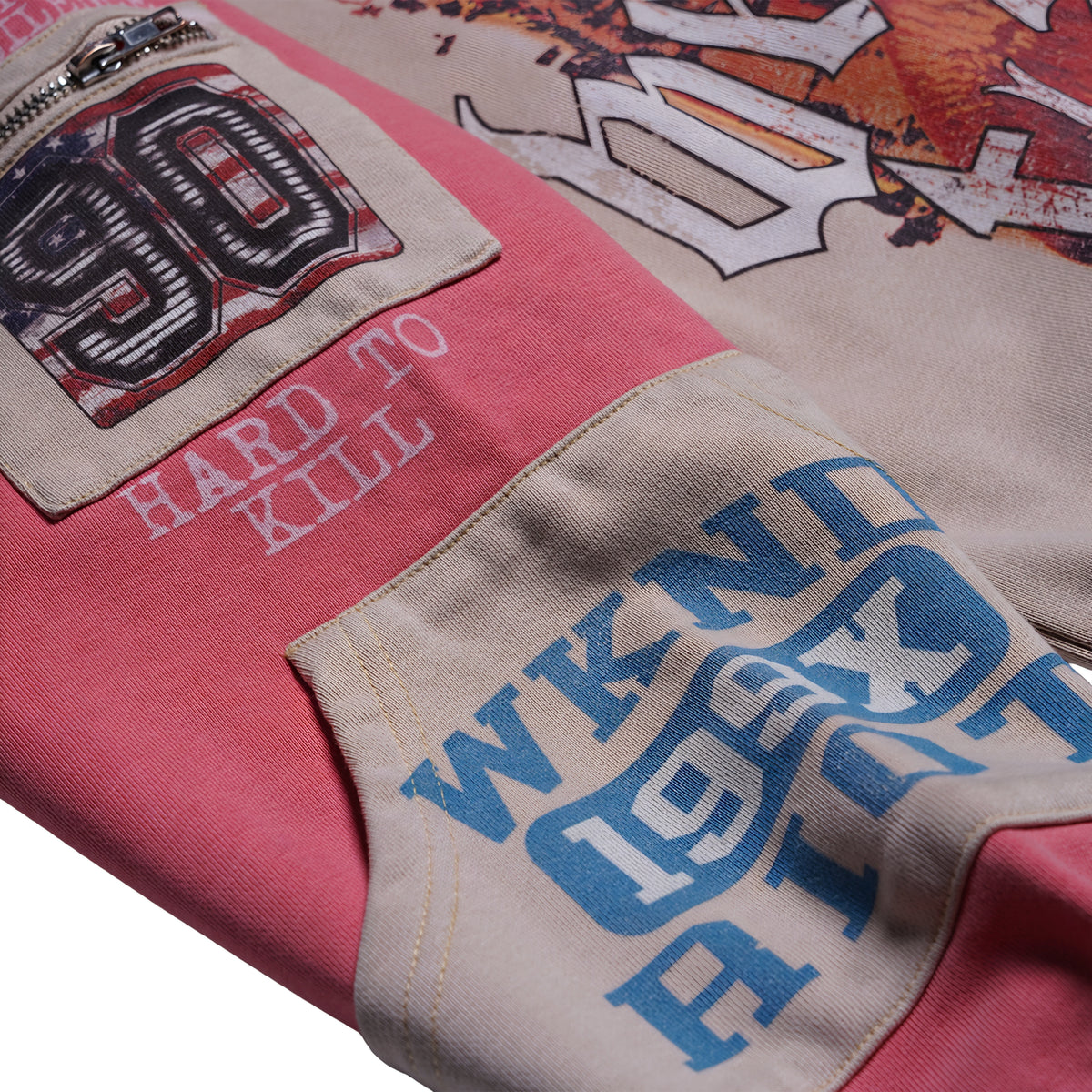 Wknd Riot Built 2 Last Zip Up Hoodie