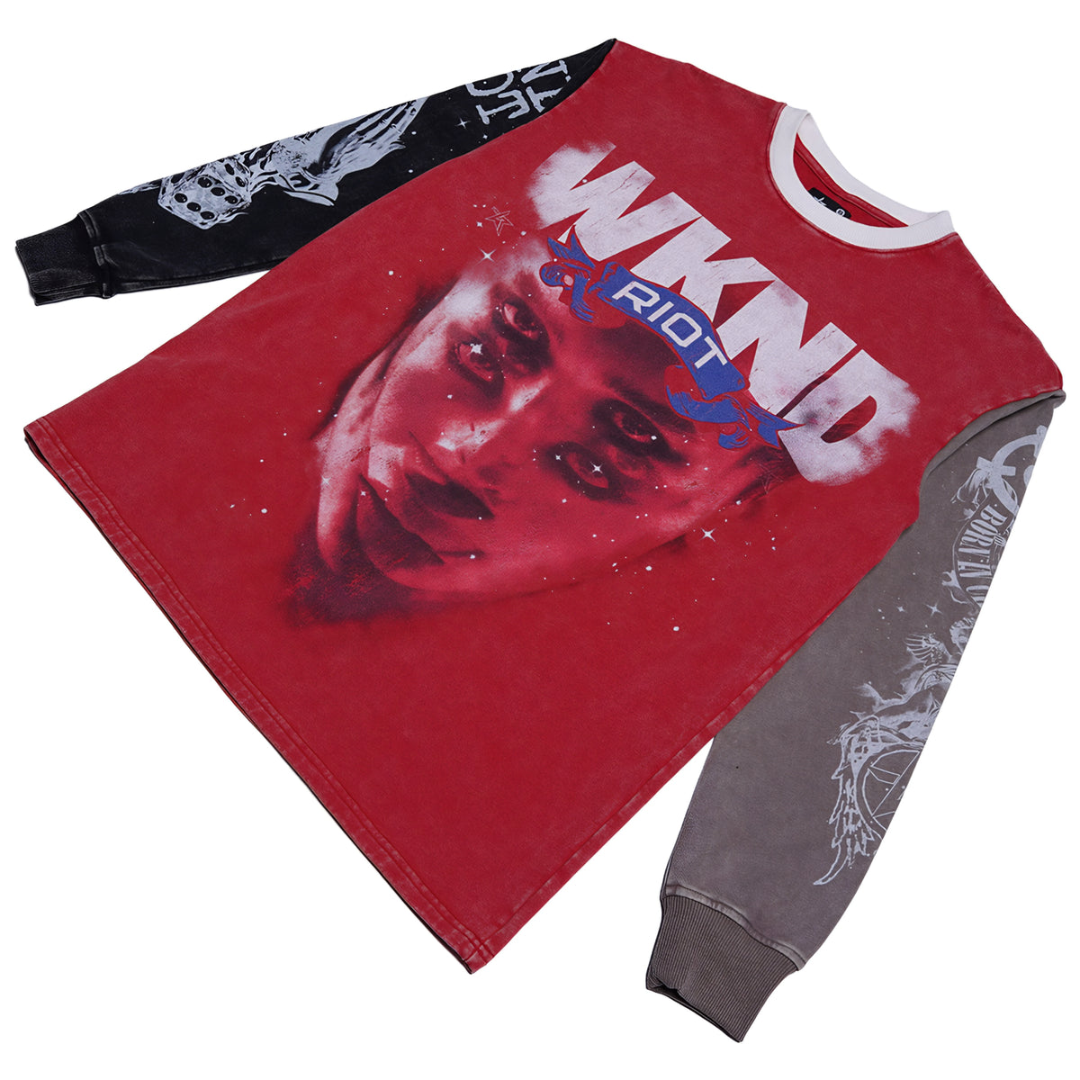 Wknd Riot Embrace The Chaos Long Sleeve T-shirt