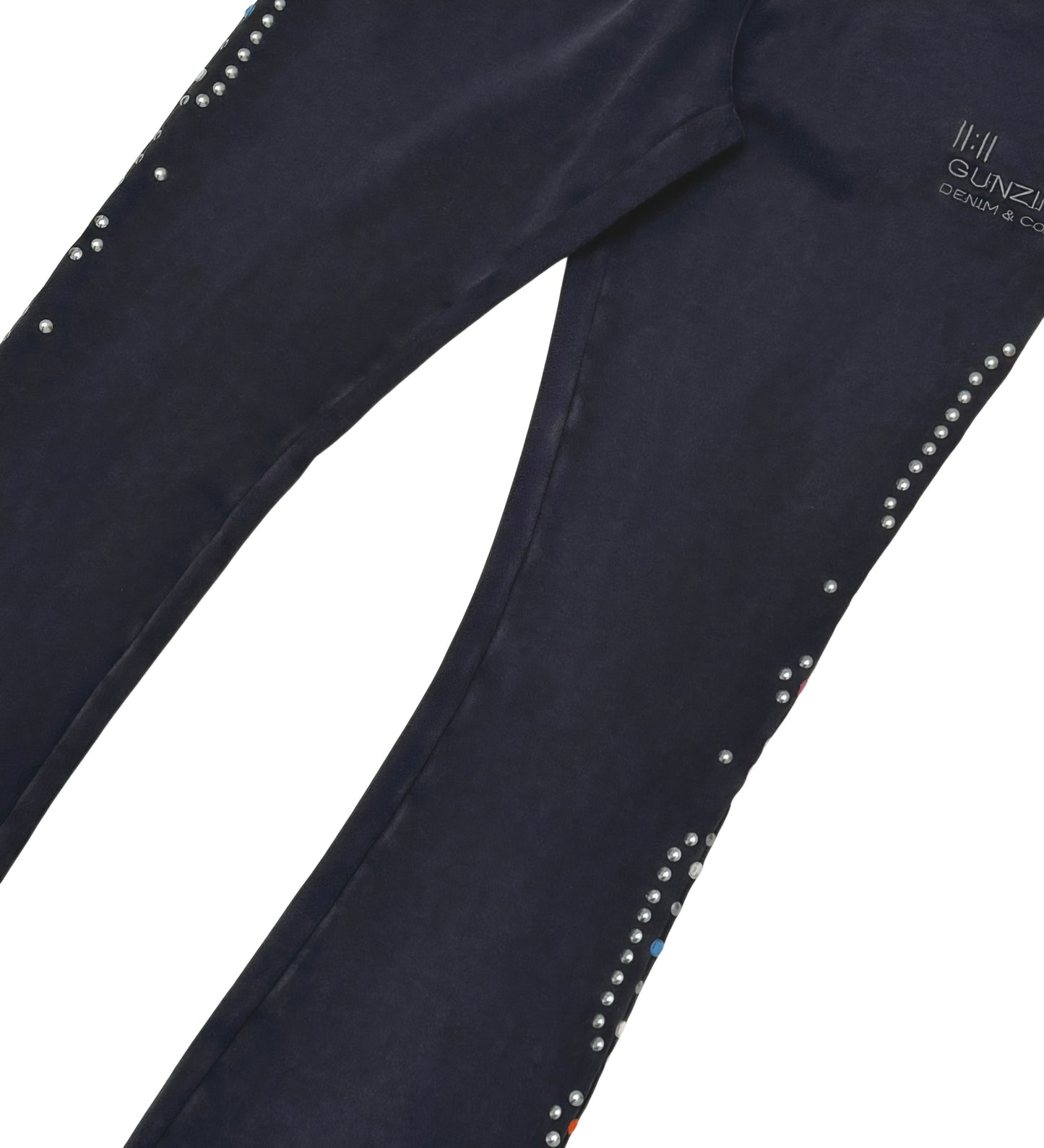 Gunzinii Studded Stacked Sweatpants