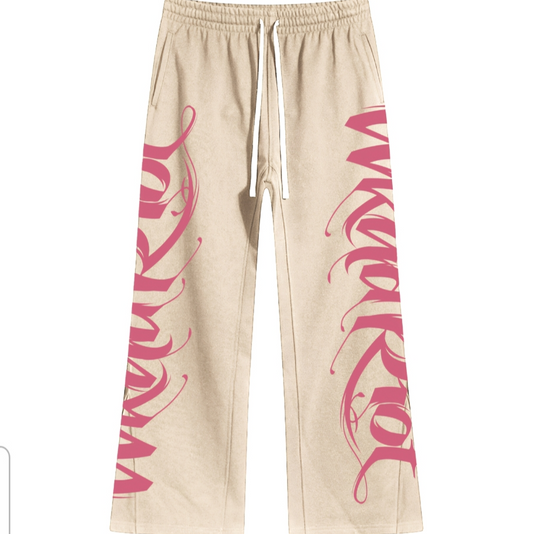 Wknd Riot Top Notch Stacked Sweatpants