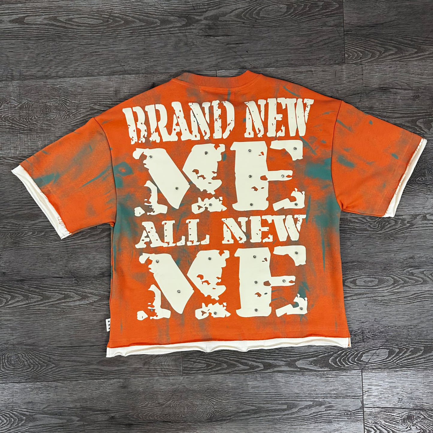 BKYS Brand New Me Rhinestone Cropped T-shirt