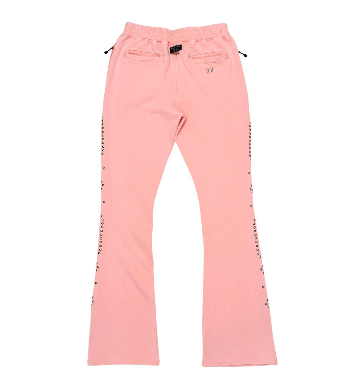Gunzinii Studded Stacked Sweatpants (Pink)