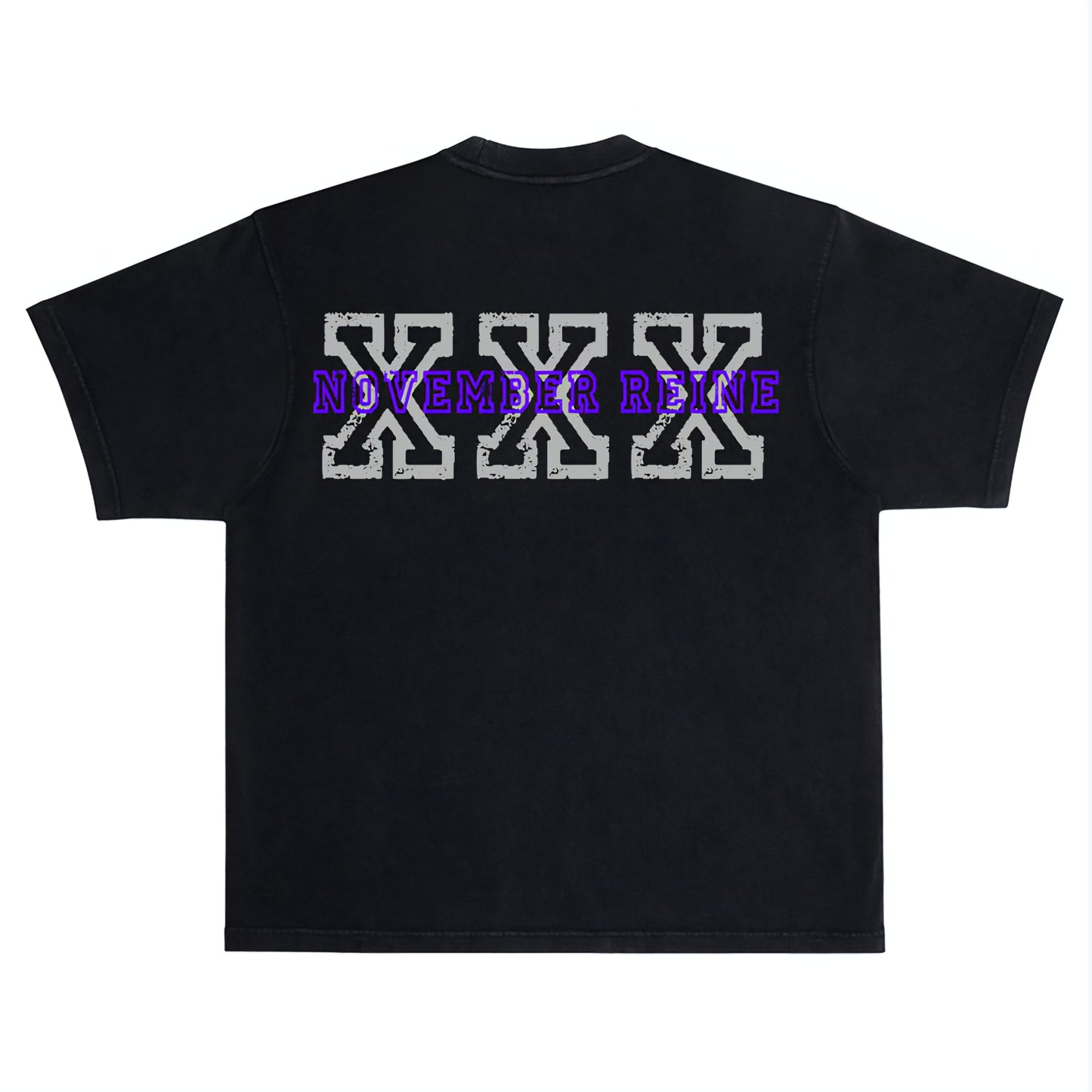 November Reine I Loved Your XXX Tape Luxury Heavyweight T-shirt With Rhinestones