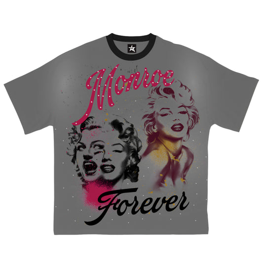 Wknd Riot Monroe Forever Rhinestone Luxury T-shirt