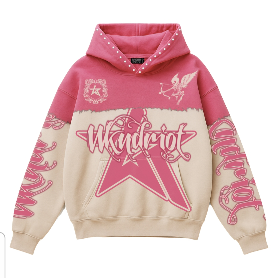 Wknd Riot Top Notch Rhinestone Hoodie – Dripavellis