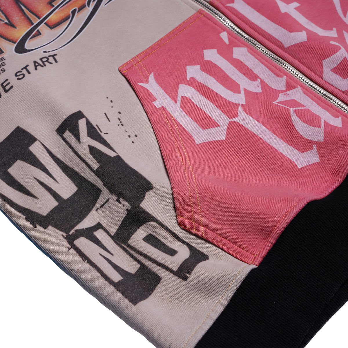 Wknd Riot Built 2 Last Zip Up Hoodie
